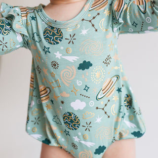 Posh Peanut To The Stars L/S Ruffled Bubble Romper, Posh Peanut, Bubble Romper, cf-size-18-24-months, cf-size-2t, cf-size-3-6-months, cf-size-6-12-months, cf-type-romper, cf-vendor-posh-peanu