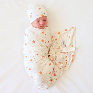 Posh Peanut Jetson Swaddle & Beanie Set, Posh Peanut, cf-type-swaddle-&-beanie-set, cf-vendor-posh-peanut, Jetson, Posh Peanut, Posh Peanut Infant Swaddle & Beanie Set, Posh Peanut Retailer E