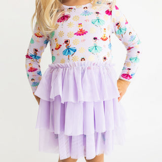 Posh Peanut Adalyn Long Sleeve Tulle Dress, Posh Peanut, Adalyn, Posh Peanut Dress, Posh Peanut Tulle Dress, POSH40, PP Fall 2022, Tulle Dress, Dress - Basically Bows & Bowties