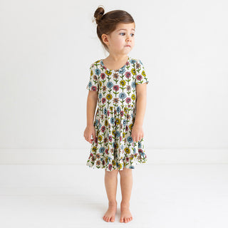 Posh Peanut Maya Lynn Short Sleeve Ruffled Twirl Dress, Posh Peanut, Maya Lynn, Posh Peanut, Posh Peanut Short Sleeve Ruffled Twirl Dress, Posh Peanut Twirl Dress, PPSS23, Ruffled Twirl Dress