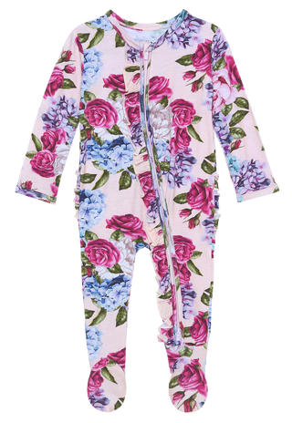 Posh Peanut Monroe Ruffle Romper 18-24m top