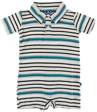 KicKee Pants Neptune Stripe S/S Polo Romper, KicKee Pants, cf-size-2t, cf-type-polo-romper, cf-vendor-kickee-pants, CM22, Els PW 5060, KicKee, KicKee Pants, KicKee Pants Astronomy, KicKee Pan