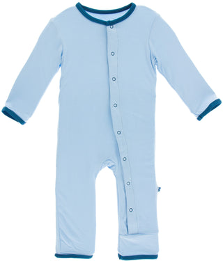 KicKee Pants Pond Rainbow Baby Applique Coverall with Snaps, KicKee Pants, Applique Coverall, CM22, Coverall, Coverall with Snaps, Cyber Monday, Els PW 8258, End of Year, End of Year Sale, Ki