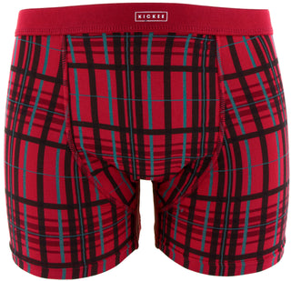 KicKee Pants Cedar Vintage Ornaments & Christmas Plaid Men's Boxer Brief Set, KicKee Pants, All Things Holiday, Black Friday, Cedar Vintage Ornaments, Christmas in July, Christmas Plaid, CM22