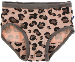 KicKee Pants Suede Cheetah Print & Natural Zebra Print Girls Underwear Set, KicKee Pants, Black Friday, CM22, Cyber Monday, Els PW 8258, Els PW 8598, End of Year, End of Year Sale, Kenya, Kic