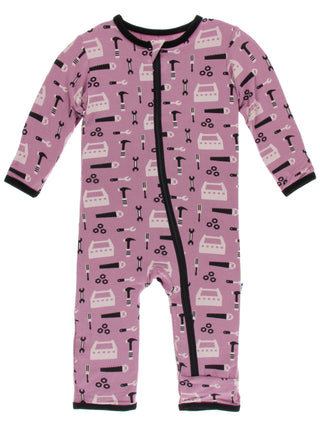 KicKee Pants Pegasus Construction Coverall with Zipper, KicKee Pants, cf-size-3t, cf-type-coverall, cf-vendor-kickee-pants, CM22, Coverall, Coverall with Zipper, Coveralls, Fitted Coverall, K