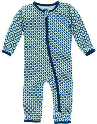 KicKee Pants Pistachio Taj Mahal Coverall with Zipper, Kickee Pants, Black Friday, cf-size-18-24-months, cf-size-2t, cf-type-coverall, cf-vendor-kickee-pants, CM22, Coverall, Coverall with Zi