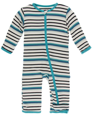 KicKee Pants Neptune Stripe Coverall with Zipper, KicKee Pants, CM22, Coverall, KicKee Pants, KicKee Pants Astronomy, KicKee Pants Coverall, KicKee Pants Coverall with Zipper, KicKee Pants Co