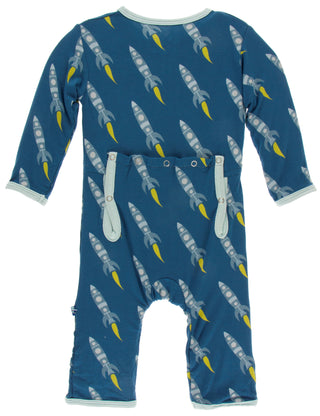 KicKee Pants Twilight Rockets Coverall with Zipper, KicKee Pants, CM22, Coverall, Els PW 5060, KicKee Pants, KicKee Pants Astronomy, KicKee Pants Coverall, KicKee Pants Coverall with Zipper, 