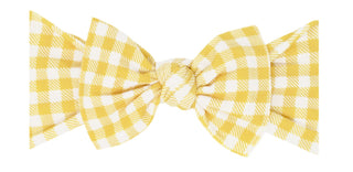 Baby Bling Mustard Gingham Printed Knot Headband, Baby Bling, Baby Baby Bling Headbands, Baby Bling, Baby Bling Headband, Baby Bling Headbands, Baby Bling Knot, Baby Bling Knot Headband, Baby