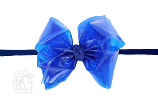 Huge Waterproof Double Knot Hair Bow on Headband, Beyond Creations, Alligator Clip Hair Bow, Beyond Creations, Beyond Creations Huge Waterproof Double Knot Hair Bow on Headband, Bow, cf-size-