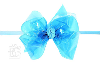 Huge Waterproof Double Knot Hair Bow on Headband, Beyond Creations, Alligator Clip Hair Bow, Beyond Creations, Beyond Creations Huge Waterproof Double Knot Hair Bow on Headband, Bow, cf-size-