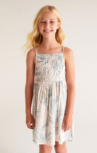 Z Supply Girls Ruth Oasis Dress - Moss Grey, Z Supply, cf-size-large-12-14, cf-size-medium-10-12, cf-type-dresses, cf-vendor-z-supply, CM22, JAN23, Top, Tween Girl, tween girls, Tween Girls C