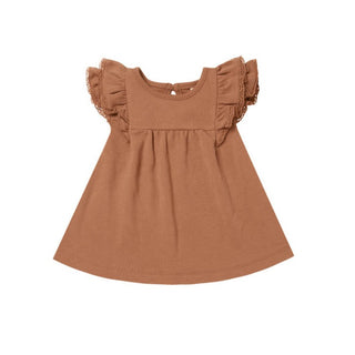 Quincy Mae S/S Flutter Dress - Amber, Quincy Mae, Quincy Mae, Quincy Mae Amber, Quincy Mae Dress, Quincy Mae S/S Flutter Dress, Quincy Mae SS22, Dress - Basically Bows & Bowties