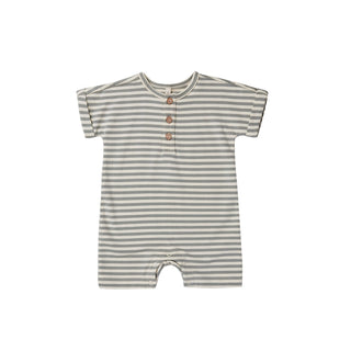 Quincy Mae Short Sleeve One Piece - Sea Green Stripe, Quincy Mae, Quincy Mae, Quincy Mae Short Sleeve One Piece, Quincy Mae SS23, Sea Green Stripe, Short Sleeve One Piece, One Piece - Basical