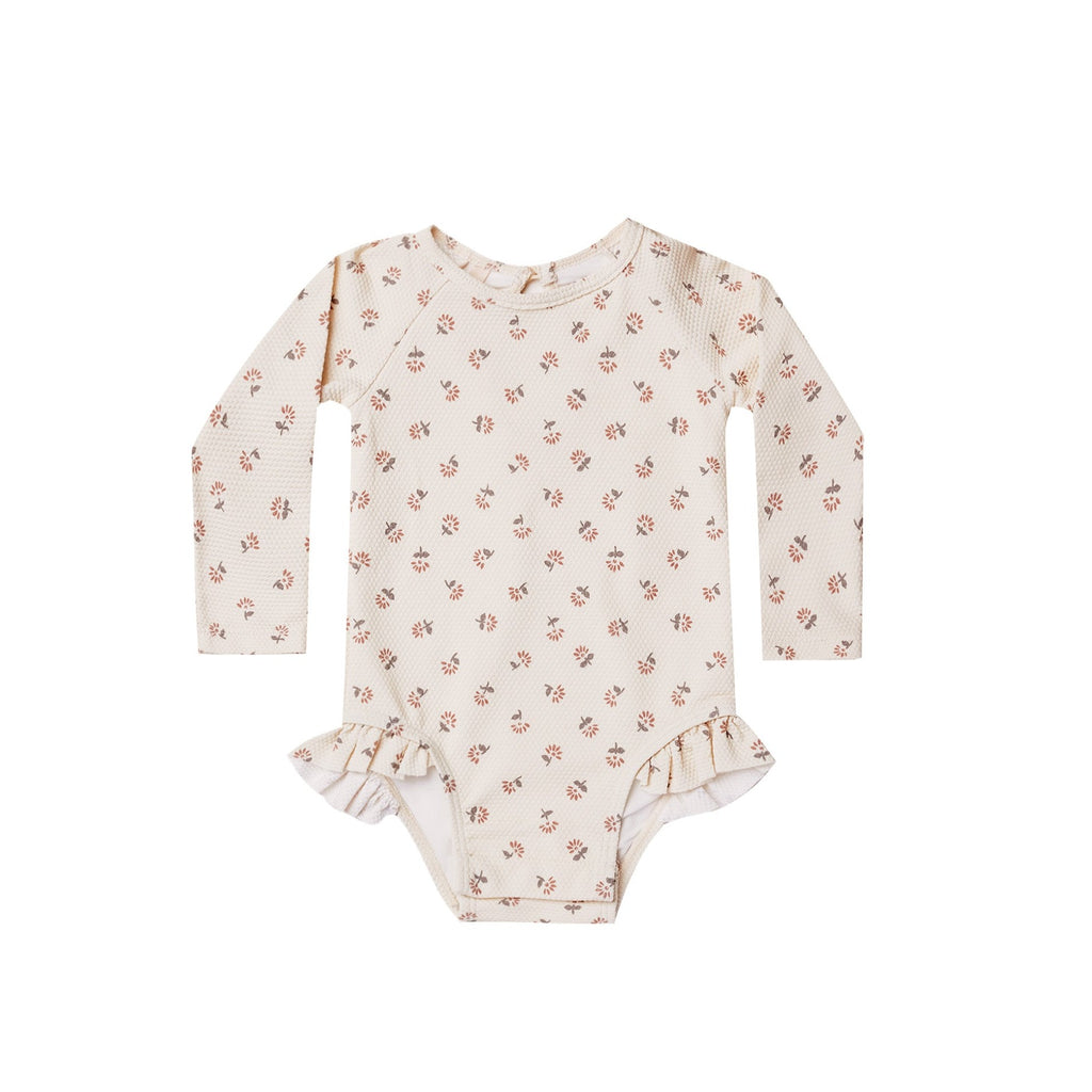 Quincy Mae One Piece Rashguard - Daisy | Basically Bows & Bowties