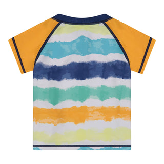 Andy & Evan Boys Tie-Dye Stripe 2pc Rashguard Set, Andy & Evan, Andy & Evan, Andy & Evan Boys Tie-Dye Stripe 2pc Rashguard Set, Andy & Evan Rashguard, Andy & Evan Swimwear, Andy and e/van swi