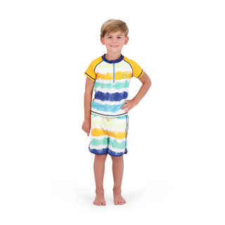 Andy & Evan Boys Tie-Dye Stripe 2pc Rashguard Set, Andy & Evan, Andy & Evan, Andy & Evan Boys Tie-Dye Stripe 2pc Rashguard Set, Andy & Evan Rashguard, Andy & Evan Swimwear, Andy and e/van swi