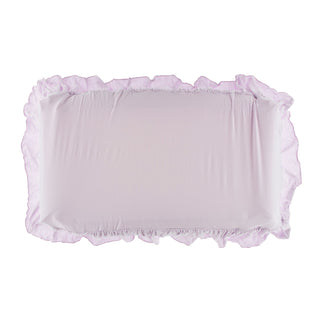 KicKee Pants Solid Thistle Ruffle Changing Pad Cover, KicKee Pants, cf-type-diaper-changing-pad-cover, cf-vendor-kickee-pants, Changing Pad Cover, CM22, Diaper Changing Pad Cover, KicKee, Kic