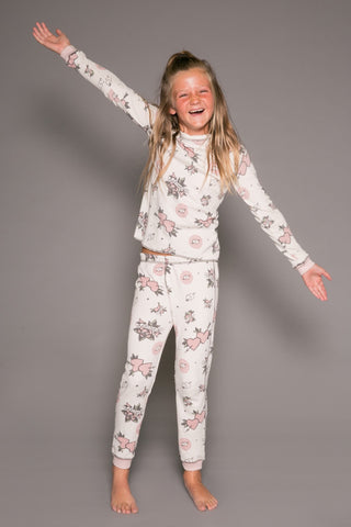 PJ Salvage Forever & Ever Thermal Pajama Set, PJ Salvage, Els PW 5060, Els PW 8258, End of Year Sale, Girls Pajamas, Pajama, Pajama Set, Pajamas, Pajamas for Girls, PJ Salvage, PJ Salvage Paj