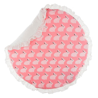 KicKee Pants Strawberry Forest Rabbit Ruffle Fluffle Padded Playmat, KicKee Pants, KicKee, KicKee Pants, KicKee Pants Fish and Wildlife, KicKee Pants Fluffle Padded Playmat, KicKee Pants Play