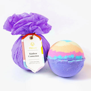 Musee Rainbow Connection Bath Balm, Musee, Bath Balm, Bath Bomb, cf-type-bath-bomb, cf-vendor-musee, Ethically sourced, Made in the USA, Musee, Musee Bath, Musee Bath Balm, Musee Bath Bomb, M