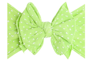 Baby Bling Tomatillo Dot SHAB-BOW-LOUS Headband, Baby Bling, Baby Baby Bling Headbands, Baby Bling, Baby Bling Headband, Baby Bling Headbands, Baby bling SHAB, Baby Bling SHAB-BOW-LOUS, Baby 