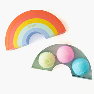 Musee Rainbow Bath Balm Set, Musee, Bath Balm, Bath Bomb, Bath Bombs, cf-type-bath-bomb, cf-vendor-musee, Easter Basket Ideas, EB Boy, EB Boys, EB Girls, Ethically sourced, Made in the USA, M