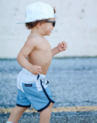 Little Bipsy Hybrid Play + Swim Shorts - Waves, Little Bipsy Collection, Gender Neutral, JAN23, LBSS22, Little Bipsy, Little Bipsy Collection, Little Bipsy Hybrid Play + Swim Shorts - Waves, 