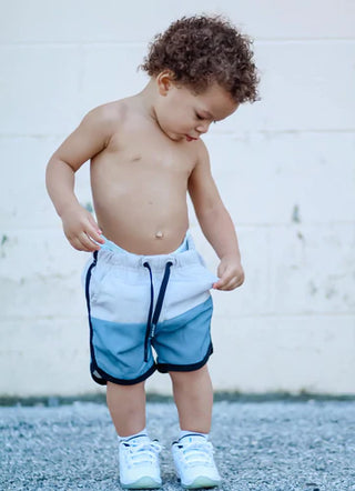 Little Bipsy Hybrid Play + Swim Shorts - Waves, Little Bipsy Collection, Gender Neutral, JAN23, LBSS22, Little Bipsy, Little Bipsy Collection, Little Bipsy Hybrid Play + Swim Shorts - Waves, 