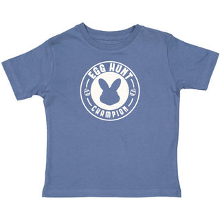 Sweet Wink Egg Hunt Champion S/S Tee - Indigo, Sweet Wink, cf-size-3t, cf-size-4t, cf-size-7-8y, cf-type-tee, cf-vendor-sweet-wink, Easter, Easter Shirt, Easter Tee, EB Boys, Egg Hunt Champio