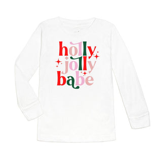 Sweet Wink Holly Jolly Babe L/S Tee, Sweet Wink, All Things Holiday, Christmas, Christmas Tee, Holiday, Holly Jolly Babe, JAN23, Sweet Wink, Sweet Wink Christmas, Sweet Wink Holiday, Sweet Wi