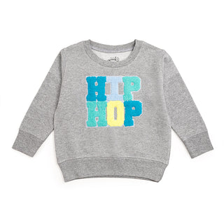 Sweet Wink Hip Hop L/S Sweatshirt - Gray, Sweet Wink, cf-size-4t, cf-size-5-6y, cf-size-7-8y, cf-type-sweatshirt, cf-vendor-sweet-wink, Easter, Easter Shirt, Easter Tee, EB Boys, Hip Hop Swea