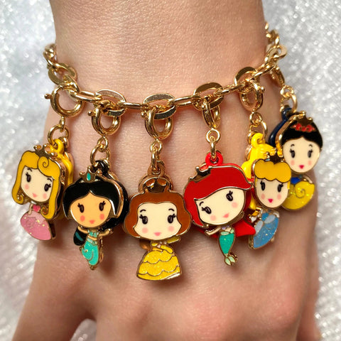 Cinderella on sale charm bracelet