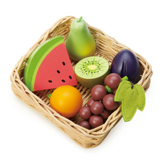 Tender Leaf Toys Fruity Basket, Tender Leaf Toys, cf-type-toys, cf-vendor-tender-leaf-toys, Classic Wooden Toy, Fruit Basket, Play Food, Play Kitchen, Tender Leaf, Tender Leaf Toy, Tender Lea