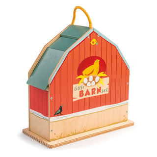 Tender Leaf Toys Little Barn Set, Tender Leaf Toys, Barn, cf-type-toys, cf-vendor-tender-leaf-toys, Classic Wooden Toy, Farm, Farm Animals, Tender Leaf, Tender Leaf Barn, Tender Leaf Toy, Ten