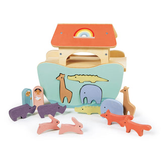 Tender Leaf Toys Little Noah’s Ark, Tender Leaf Toys, Ark, cf-type-toys, cf-vendor-tender-leaf-toys, Classic Wooden Toy, Little Noah’s Ark, Noahs Ark, Tender Leaf, Tender Leaf Ark, Tender