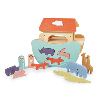 Tender Leaf Toys Little Noah’s Ark, Tender Leaf Toys, Ark, cf-type-toys, cf-vendor-tender-leaf-toys, Classic Wooden Toy, Little Noah’s Ark, Noahs Ark, Tender Leaf, Tender Leaf Ark, Tender