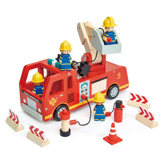 Tender Leaf Toys Fire Engine, Tender Leaf Toys, cf-type-toys, cf-vendor-tender-leaf-toys, Classic Wooden Toy, Fire, Fire Engine, Firefighter, Tender Leaf, Tender Leaf Toy, Tender Leaf Toys, T