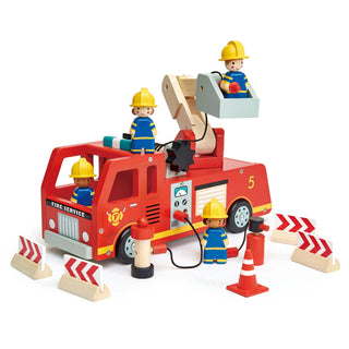 Tender Leaf Toys Fire Engine, Tender Leaf Toys, cf-type-toys, cf-vendor-tender-leaf-toys, Classic Wooden Toy, Fire, Fire Engine, Firefighter, Tender Leaf, Tender Leaf Toy, Tender Leaf Toys, T