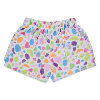 Iscream Terrazzo Plush Shorts, Iscream, cf-size-xsmall-4-6, cf-type-plush-shorts, cf-vendor-iscream, Fleece Shorts, Gifts for Tween, Girls Sleep Shorts, iscream, Iscream Plush Shorts, iscream