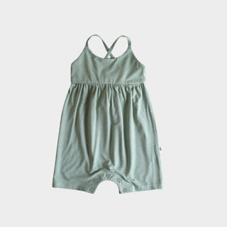 Babysprouts Tie-Back Romper in Seagreen, Babysprouts, Baby Sprouts, baby sprouts tie back romper, Babysprouts, Babysprouts Romper, Babysprouts Seagreen, Babysprouts Tie Back Romper, JAN23, On