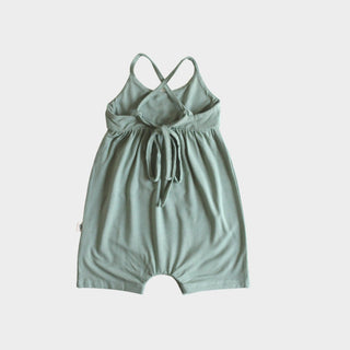 Babysprouts Tie-Back Romper in Seagreen, Babysprouts, Baby Sprouts, baby sprouts tie back romper, Babysprouts, Babysprouts Romper, Babysprouts Seagreen, Babysprouts Tie Back Romper, JAN23, On