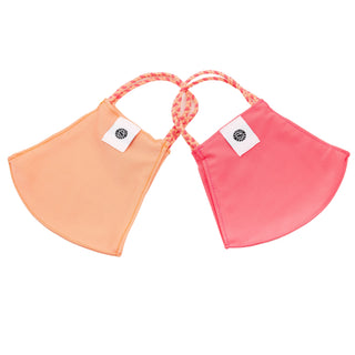 Pom Masks by Pomchies - Neon Peach / Crazy, Pomchies, Els PW 11399, Face Mask, Face Mask by Pomchies, Face Mask for Adults, Face Mask Pomchie, Mask, Pocmhies Face Mask, POM MASKS, Pom Masks b