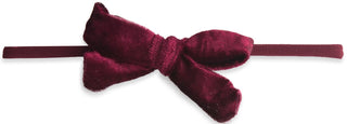 Baby Bling Burgundy Velvet Bow Skinny Headband, Baby Bling, Baby Bling, Baby Bling Bows, Baby Bling Fall 2018 Release, Baby Bling headband, Baby Bling Skinny Bow Headband, Baby Bling Skinny H