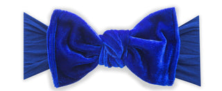 Baby Bling Velvet Knot Headband - Cobalt, Baby Bling, Baby bling, Baby Bling Bows, Baby Bling Velvet, Baby Bling Velvet Bow Headband, Baby Bling Velvet Knot, Baby Bling Velvet Knot Headband, 