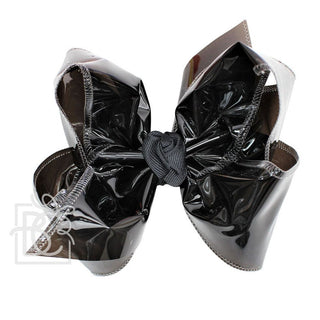 Huge Waterproof Double Knot Hair Bow on Clippie, Beyond Creations, Alligator Clip Hair Bow, Beyond Creations, Bow, cf-size-apple-green, cf-size-aqua, cf-size-aquamarine, cf-size-black, cf-siz