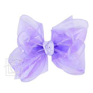 Huge Waterproof Double Knot Hair Bow on Clippie, Beyond Creations, Alligator Clip Hair Bow, Beyond Creations, Bow, cf-size-apple-green, cf-size-aqua, cf-size-aquamarine, cf-size-black, cf-siz