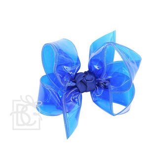 Large Waterproof Double Knot Hair Bow on Clippie, Beyond Creations, Alligator Clip Hair Bow, Beyond Creations, Bow, cf-size-apple-green, cf-size-aqua, cf-size-aquamarine, cf-size-black, cf-si