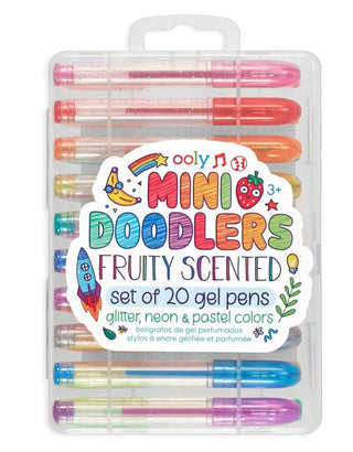 Ooly Mini Doodlers Fruit Scented Gel Pen Set, Ooly, Art Supplies, Arts & Crafts, EB Boy, EB Boys, EB Girls, ooly, Ooly Gel Pen Set, Ooly Mini Doodlers Fruit Scented Gel Pen Set, Pens, Pen - B